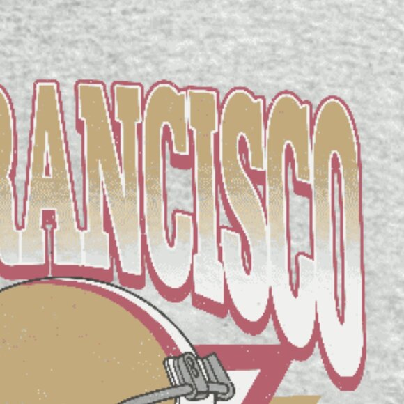 1946 Retro San Francisco 49ers Football Crewneck Sweatshirt shirt tee - Picture 3 of 3